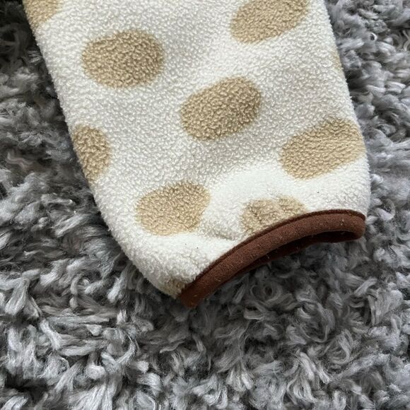 Patagonia synchilla t strap white and cream polka dot xs - Picture 5 of 7